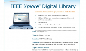 IEEE Authorship Workshop: How To Get Published With The IEEE